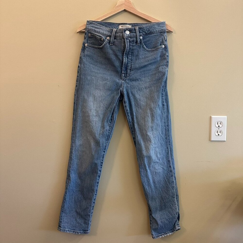 Madewell The Perfect Vintage Jean Belbury Wash Size 26